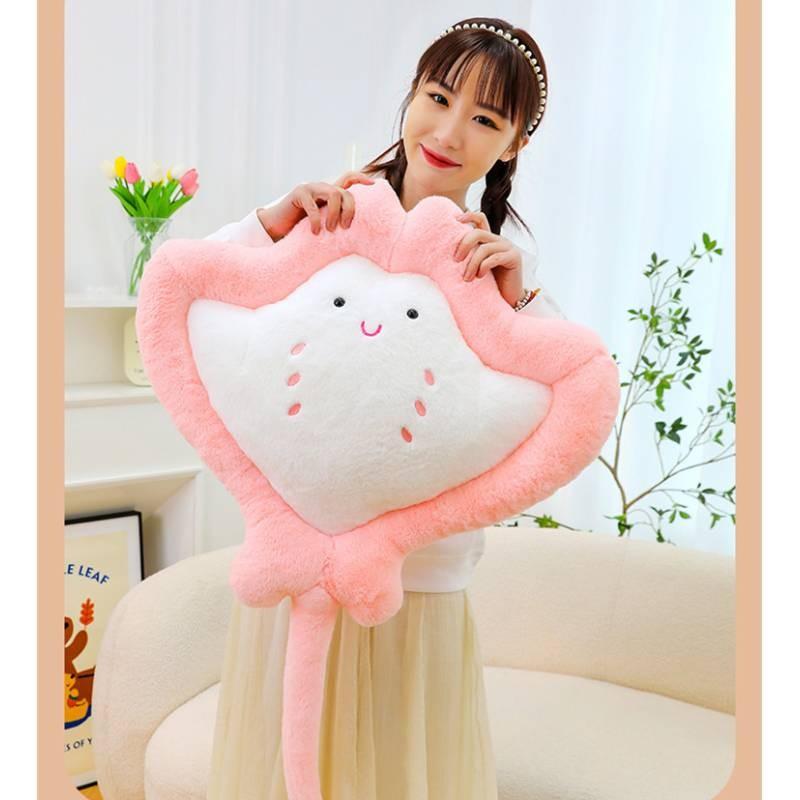 Mobulidae Cartoon Plush Toy  Stuffed Pillow Doll Bedroom Decoration Kids Gift