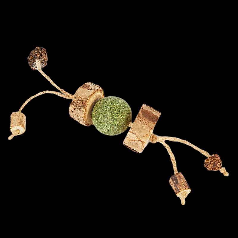 EETOYS Catnip Ball & Silvervine Stick Toy Set