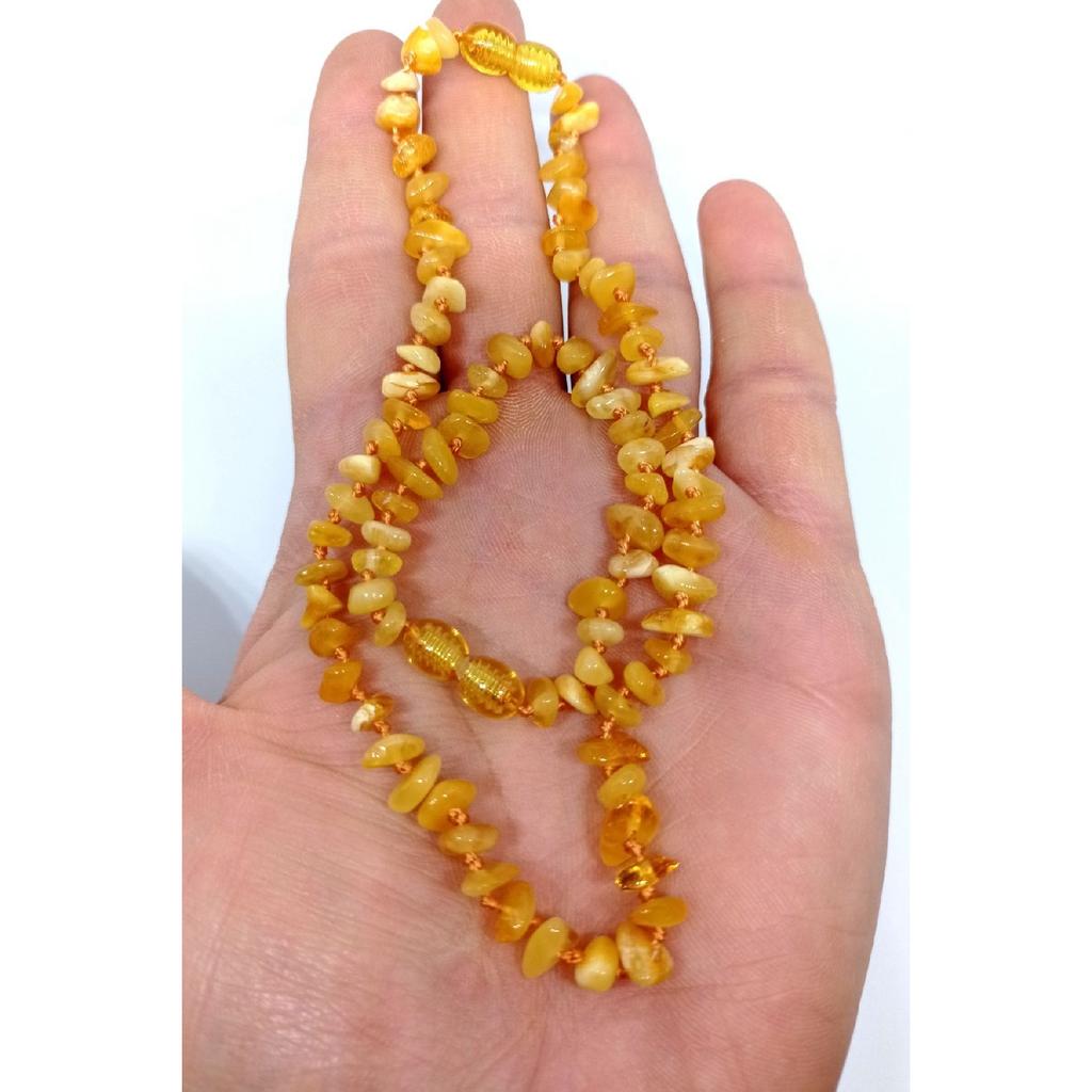 Сертифицированное ожерелье младенца/детей мальчика девочки падения янтарного даже