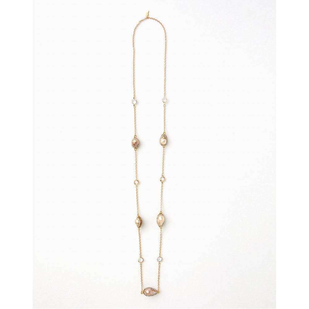 [Olivia Lauren] Жемчужная подвеска длинное ожерелье_Vycymwf7121