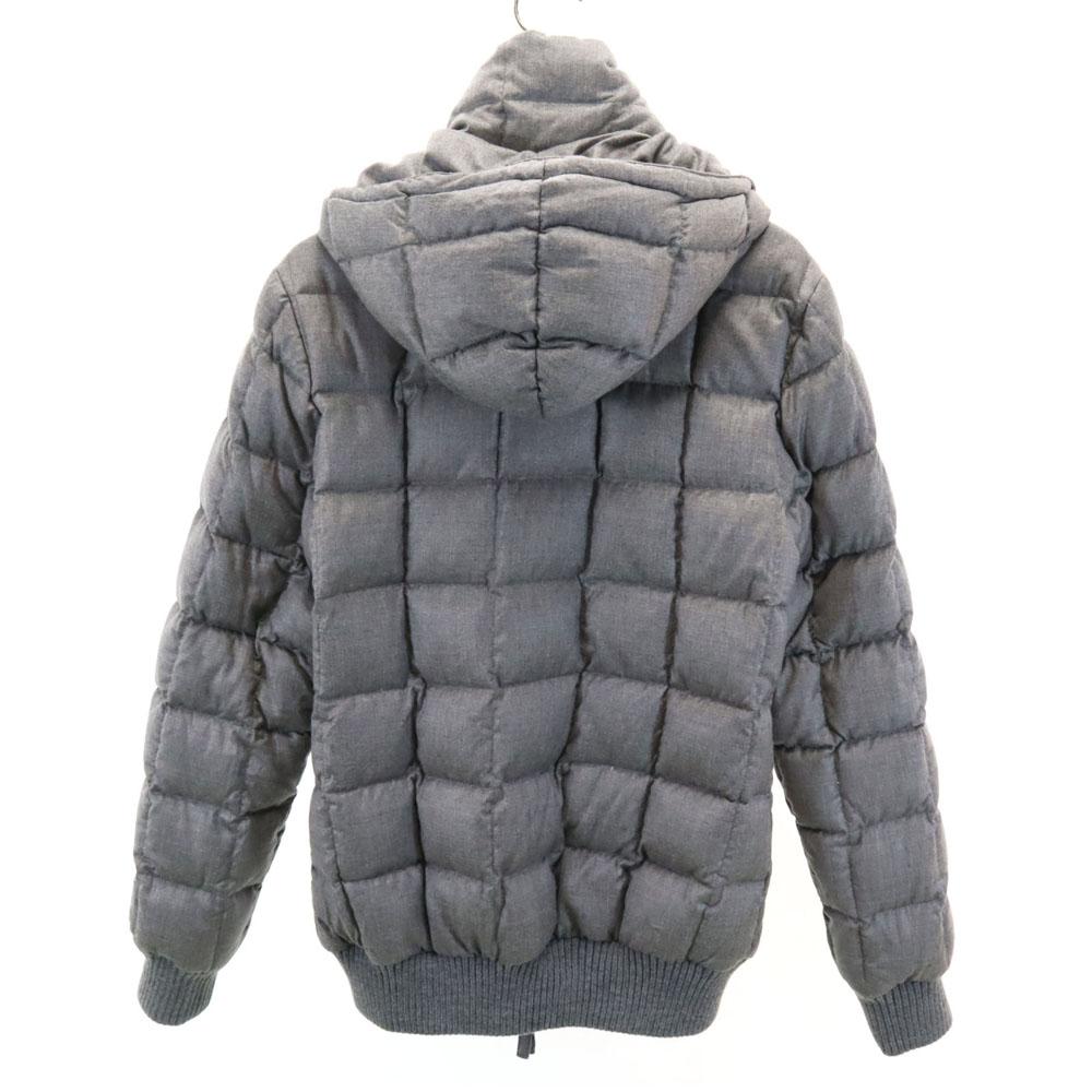 DUVETICA AKM Шерстяная куртка с длинным рукавом и пуховым наполнителем XL Серая AKM Капюшон Женская Б/У