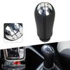 Luxury Car Gear Shift Knob For Renault Clio Mk3/Megane Mk2/Scenic Mk2 - 5 Speed, Lychee Grain PU Leather, Non-Slip Design