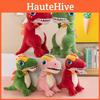 Dinosaur Plush Toy With Multicolor Flames For Kids Play And Comfort