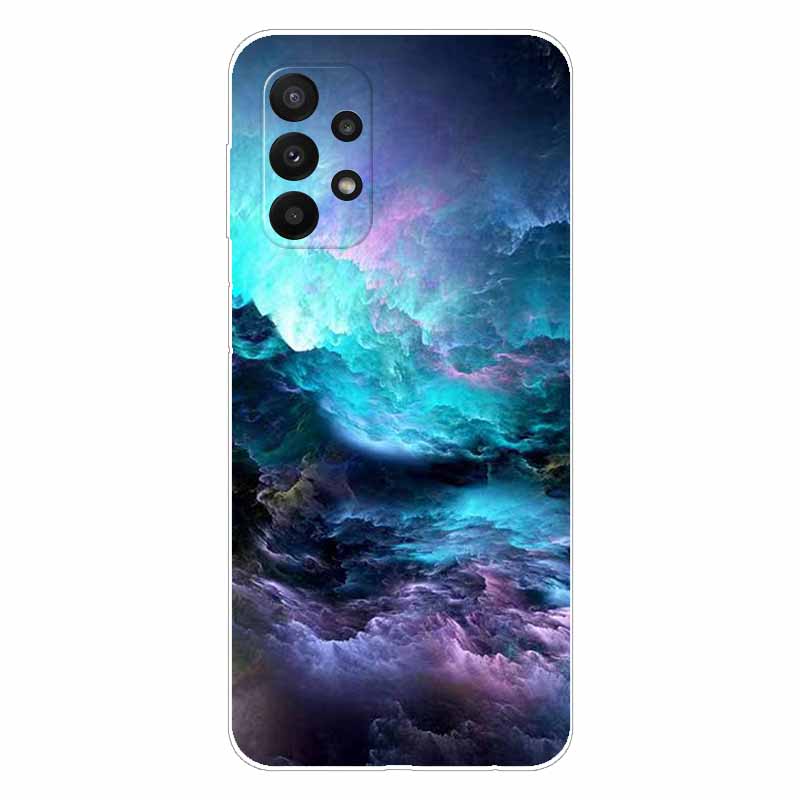 Чехол-бампер для Samsung Galaxy A23 5G, Мягкая силиконовая задняя крышка для Samsung A23 4G 6.6'', Ударопрочный чехол-бампер, Fundas A 23, Расписной