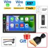 Android 13 Wireless Carplay Android Auto 7/9/10-дюймовый автомобильный мультимедийный проигрыватель 2 Din стереоресивер камера заднего вида автомобильные аксессуары