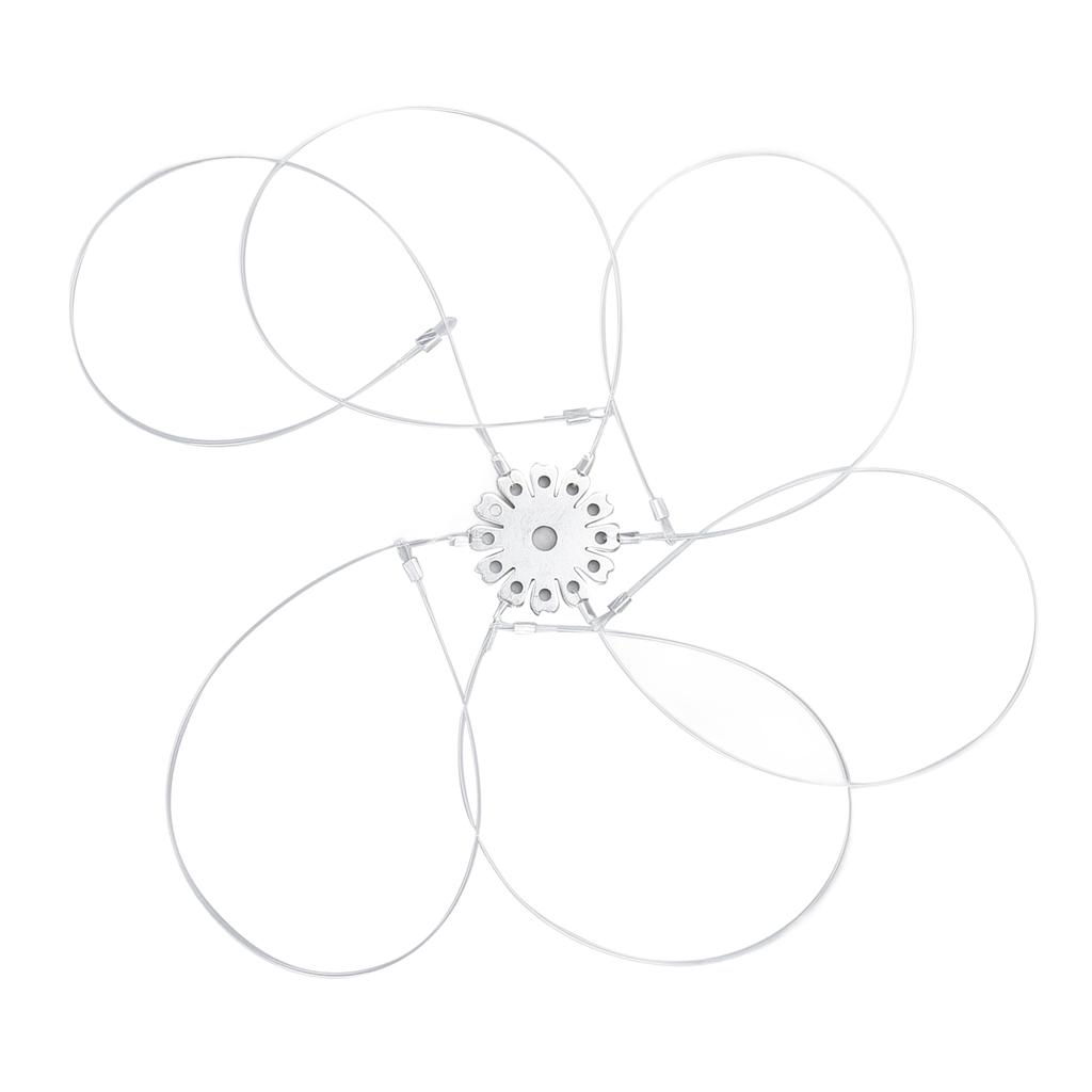 Crab Snares Reusable Rust Proof Portable Aluminum Sheet Type Crab Trap for Dungeness Blue Red Rock Crab