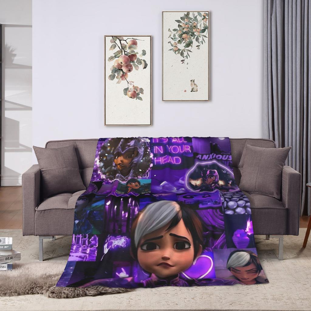 Trollhunters Tales Of Arcadia Blanket Quality Soft Warm Bedding Throws Winter Camping Home Decor Comfortable Bedspread
