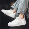 Спортивные и развлекательные белые туфли мужские 2025 весна и осень новые туфли модные нишевые дизайн универсальные туфли для доски лето