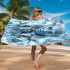 Fantasy Alien World Beach Towel Microfiber Beach Towel, Lightweight and Quick-Dry, for Summer Travel, Swimming Pool Fan Birthday Gift