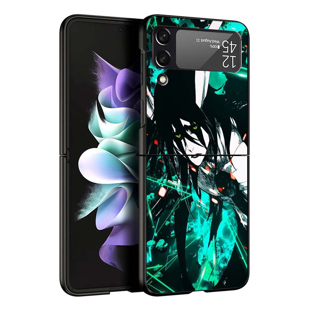 Чехол для телефона Bleach Айзен Сосуке для Samsung Galaxy Z Flip7 Flip6 5G Flip5 Flip4 Flip3 ZFlip 7 6 3 4 5 Ударопрочная задняя крышка Gala