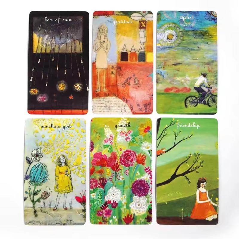 Карты Истории Карты Оракула Колода Красивая Душевная Кэти Николс Карты Таро для Начинающих