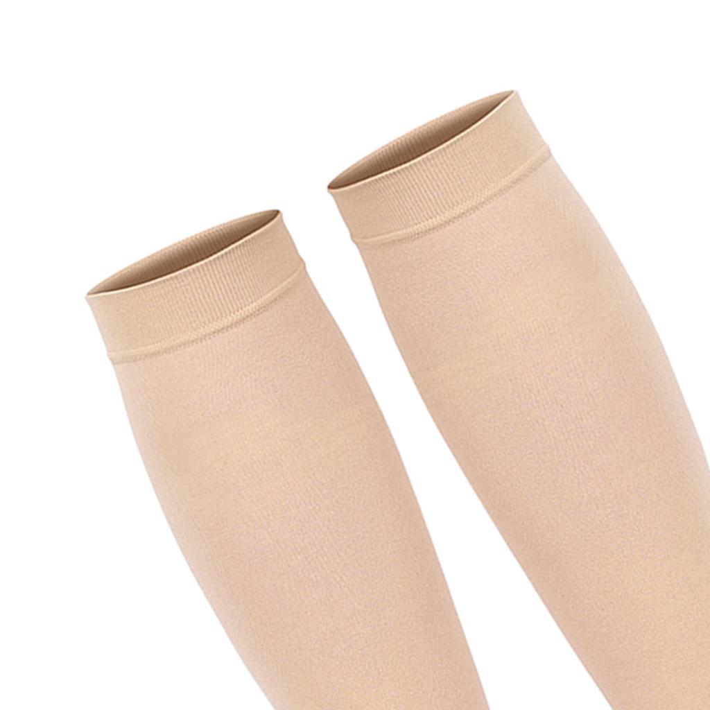 1 Pair Compression Calf Sleeve Breathable Women Men Elastic Socks for Running Jogging Hiking