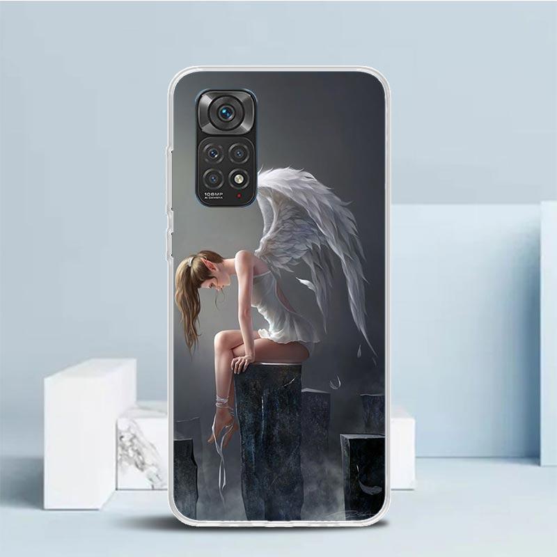 Ballerina Ballet Dancing Phone Case For Xiaomi Redmi Note 15 14 14S 13 12S 12 Pro Plus 11S 11 11T 11E 10S 10 + Soft TPU Back Cov