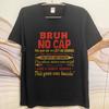 Streetwear Summer For Him T Shirt Bruh No Cap Left No Crumbs Goated Mid Skibidi Summer Bussin Short Sleeve Breathable Crew Neck
