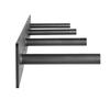 VEVOR Floating Shelf Bracket 1 Pack, 230 lbs/104 kg Weight Capacity, 46x6.2x3 inch / 1168.4x157.4x76.2 mm, Heavy Duty Hidden Shelf Brackets Support
