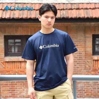 Унисекс футболка Columbia для активного отдыха с круглым вырезом, охлаждающая AE0543