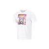 Printed Breathable Sports Round Neck Short Sleeve T-Shirt Men Tops White DJ1406-100