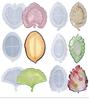 New Creative DIY Crystal Epoxy Mold Leaf Plate Nut Storage Tray Silicone Mold Suitable Home Kitchen Handmade Molds Supplies