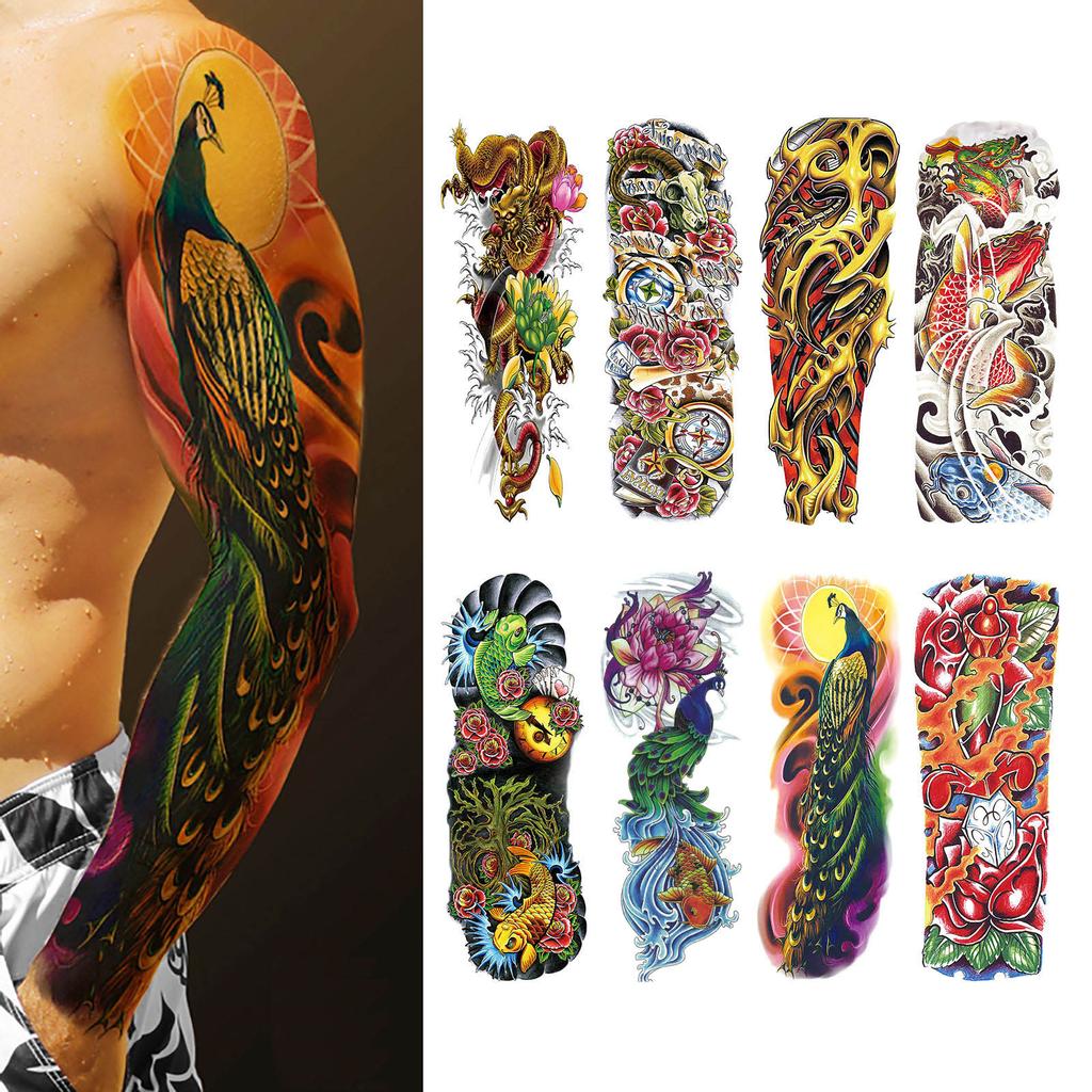 Men and Women Arm Temporary S Sticker Fake Tatoo Hot 3D Waterproof