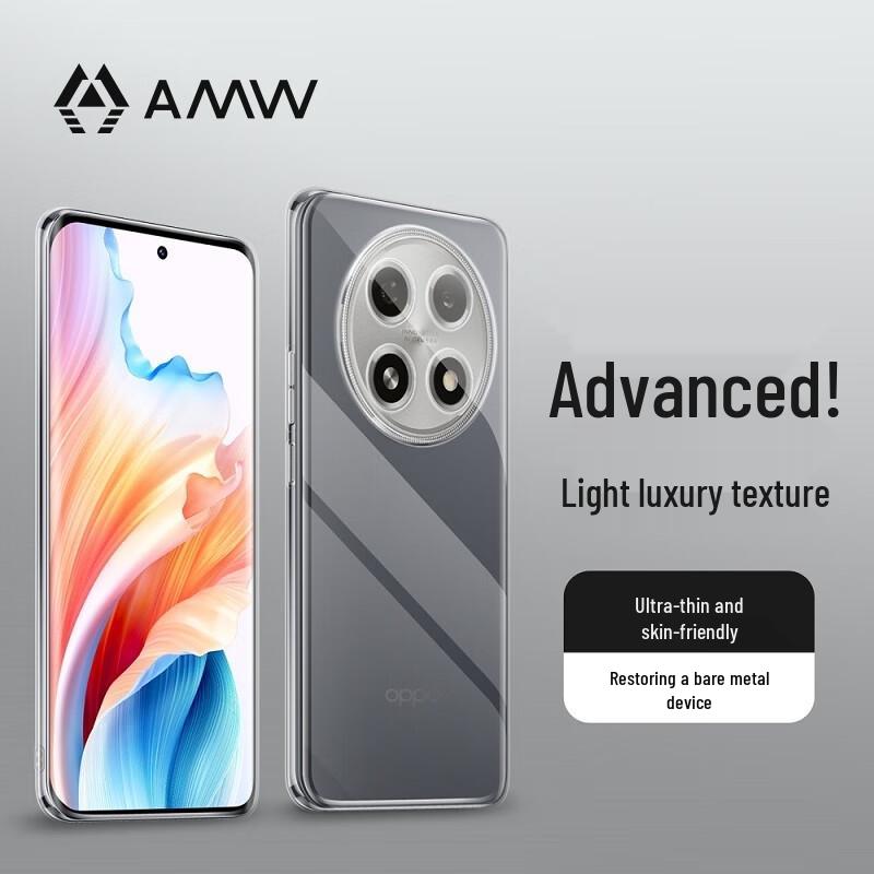 Прозрачный противоударный чехол для телефона AMW для OPPO и Realme