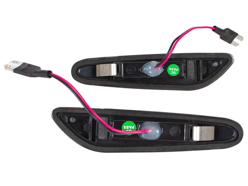 BMW X3 E83 LED side turn signal, SMOKED, REGULAR, 2 pcs., SET