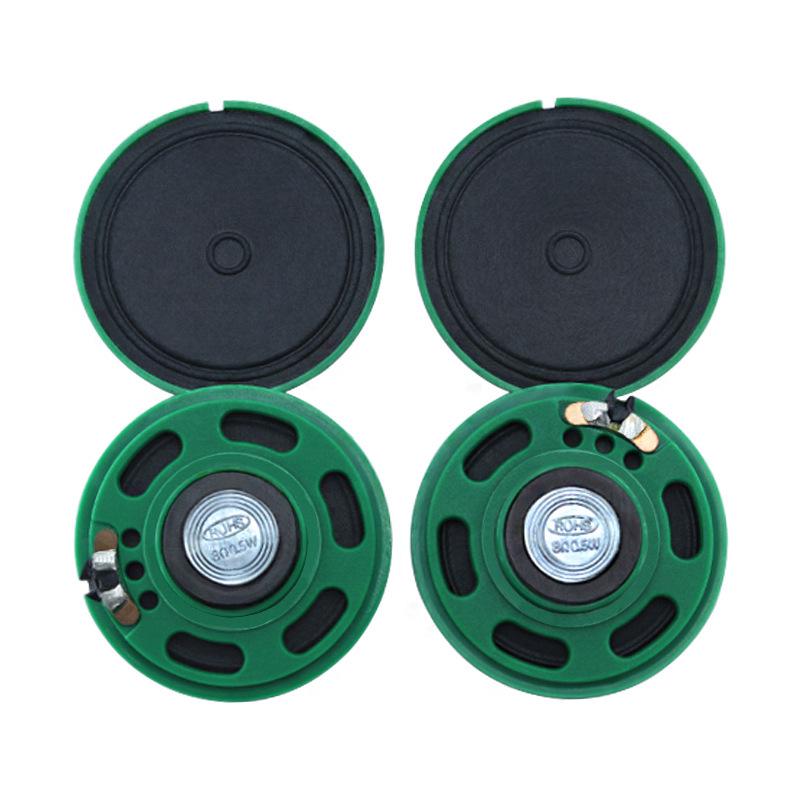 Динамик 8 Ом в пластиковом корпусе: 21-57 мм, внешний магнит 0,25 Вт, всего 0,5 Вт