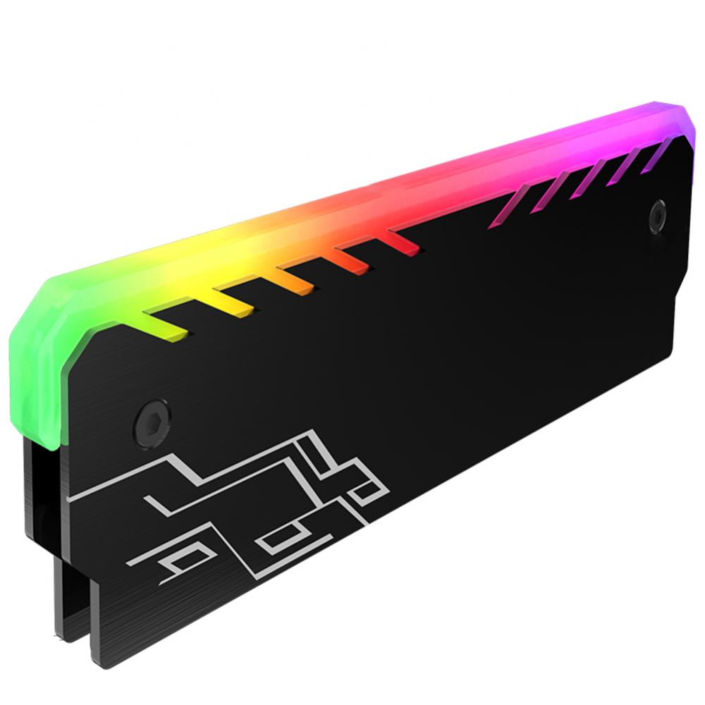 RAM DDR3 DDR2 DDR4 Cooling LED RGB Light Memory RAM Cooler Heat Sink Radiator Computer Cpu RAM Cooling