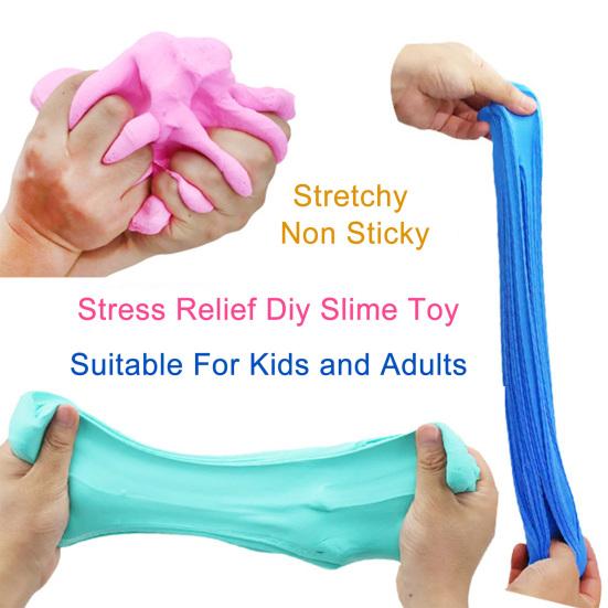 Набор слаймов для детей, игрушка для снятия стресса, 50 мл, мягкие и пушистые слаймы