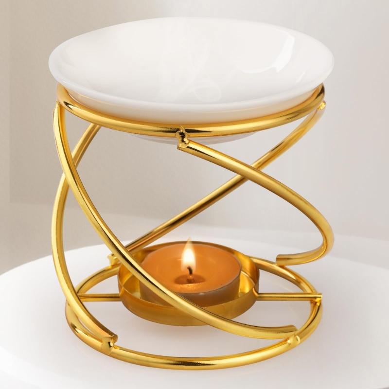 Декоративные керамические аромалампы для эфирных масел, диффузор ароматов для ароматерапии, подставка-подсвечник для чайной свечи для комнаты для медитаций