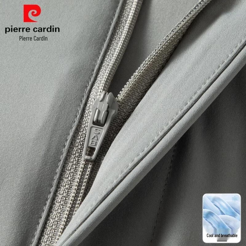 Pierre Cardin Мужские летние повседневные брюки прямого кроя