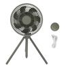 Portable Camping Fan USB Rechargeable Battery Operated Night Night Desk Fan with Tripod for Indoor
