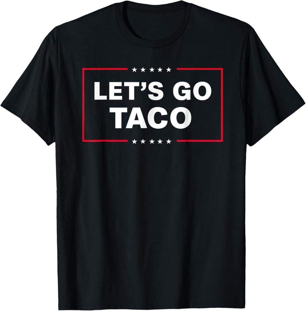 Забавная футболка Let's Go Taco