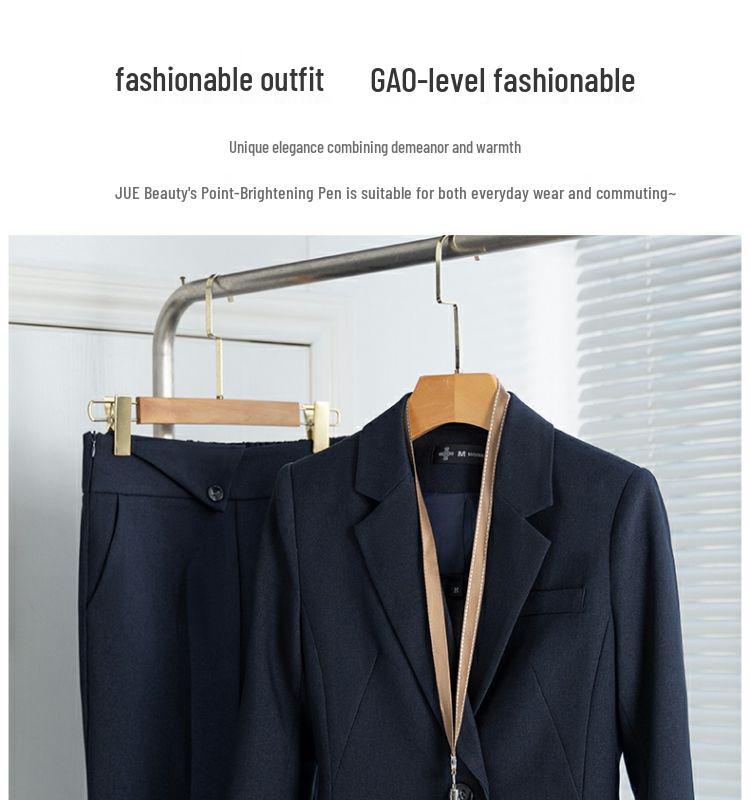 Women's Professional Blazer Suit Set - Spring/Autumn Workwear