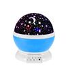 Детский ночник с проектором музыкальной звезды, детская романтическая вращающаяся настольная лампа, несколько цветов