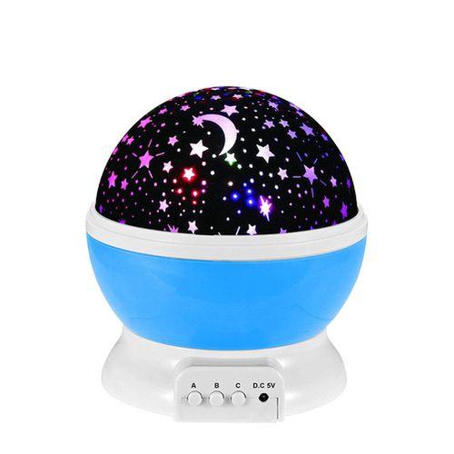 Детский ночник с проектором музыкальной звезды, детская романтическая вращающаяся настольная лампа, несколько цветов