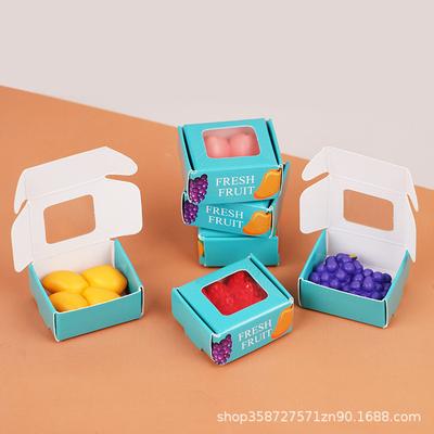 Микропейзаж Игровой домик Детские игрушки Моделирование Фрукты Манго Клубника Апельсин Кукольный домик Сцена своими руками Миниатюрный орнамент