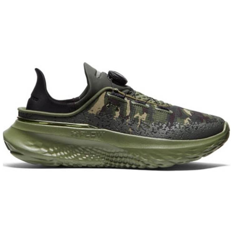 Under Armour Кроссовки SlipSpeed Низкие Беговые Унисекс Армейский Зеленый 3028723-301