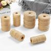 Natural Jute Rope 1mm-3.8mm Handwoven Decorative Hemp, 100m Roll