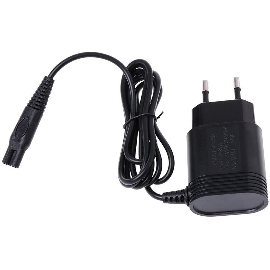 2-контактный адаптер питания EU Plug для зарядного устройства бритвы HQ8505 / 6070/6075/6090