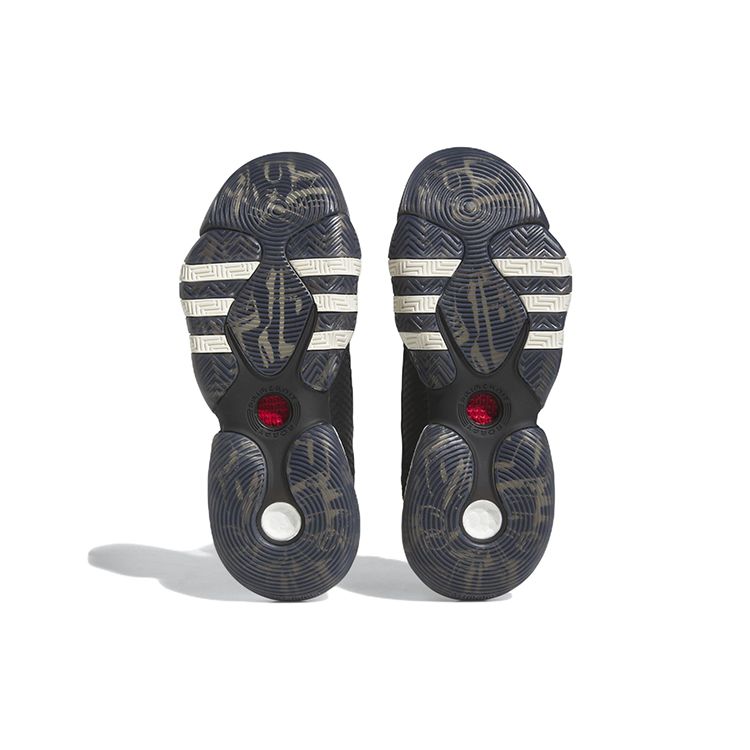 adidas Trae Young 2 Китайские новогодние мужские кроссовки Black Core-Black Better-Scarlet IF2163