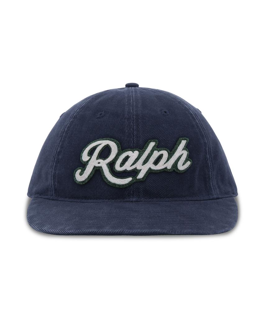 POLO RALPH LAUREN Бейсболка из твила с логотипом Ralph - Темно-синий