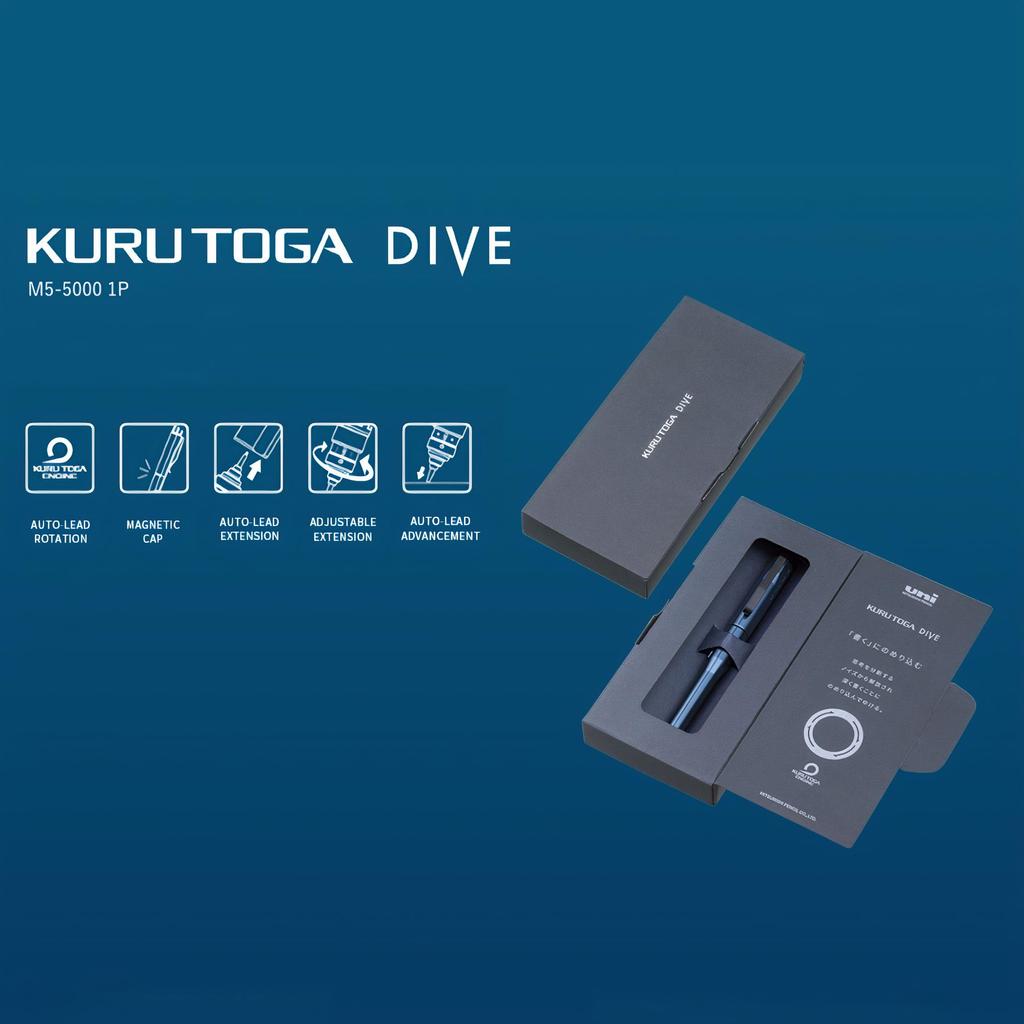 Mitsubishi Pencil Механический карандаш Kurtoga Dive Aurora Purple 309534000 0,5 мм