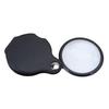 Slim Thin Reading Pocket Magnifying Glass 60mm 6x Loupe Folding Magnifier
