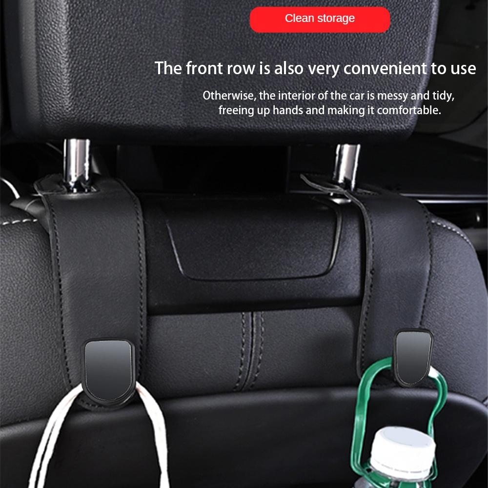 Car Hook Car Hanging Items Multifunction Car Organizer Reinforced Metal Automotive Interior Supplies Car Seat Back Hook Hook Up