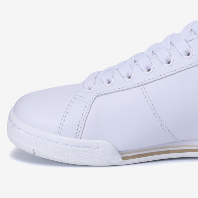 Fred Perry Мужские Белые Кожаные Кроссовки Sfpm2416311 U67