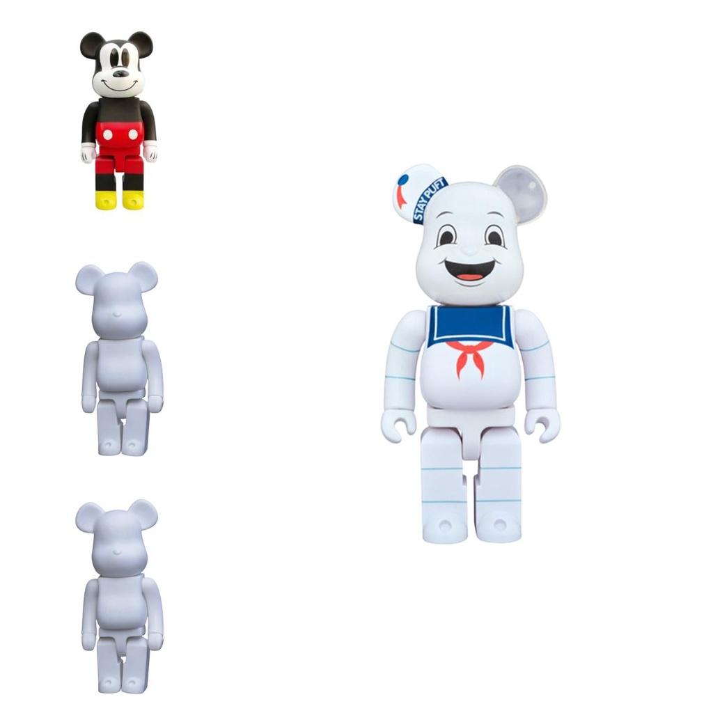 Bearbrick 400% Коллекционная фигурка из ПВХ Сорвиголовы Микки Медведь Строительный блок Модная игрушка
