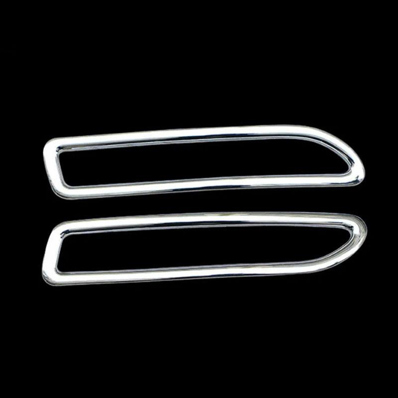 For Renault Koleos Samsung QM6 2016-Car Chrome Rear Tail Lights Protection Trim Rear Lamps Cover