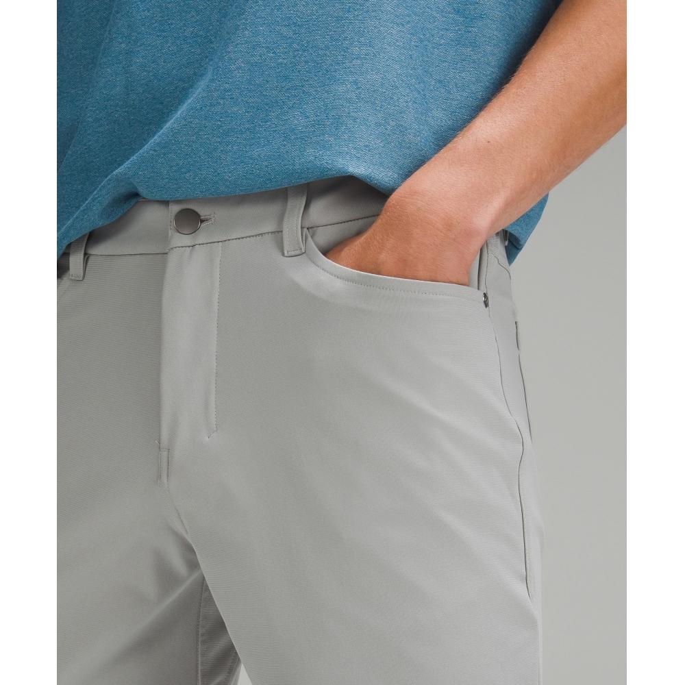 Lululemon Abc Slim Fit 5 Pocket Pant 37l  Warpstreme Silver Drop