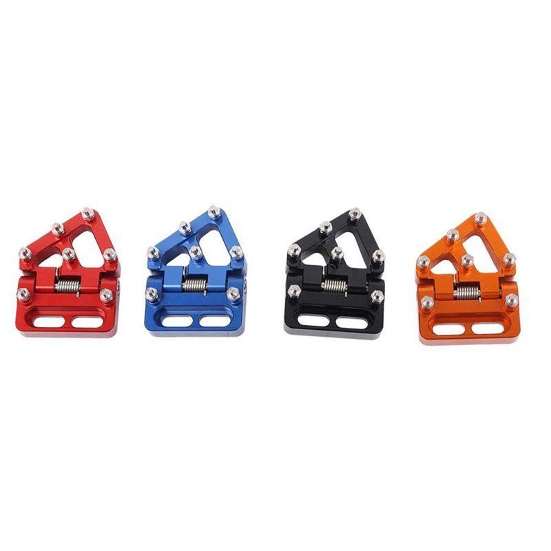 Authentic Rear Brake Pedal Tip Motorcycle Folding Rear Brake Pedal Tip Rear Brake Pedal Tip Plate Pad Blue