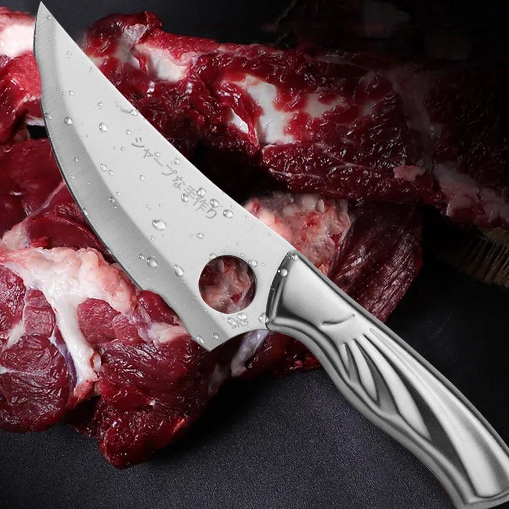 Обвалочный нож Кухонный нож из нержавеющей стали Нож шеф-повара Нож мясника Острый нож Нож для нарезки ломтиков